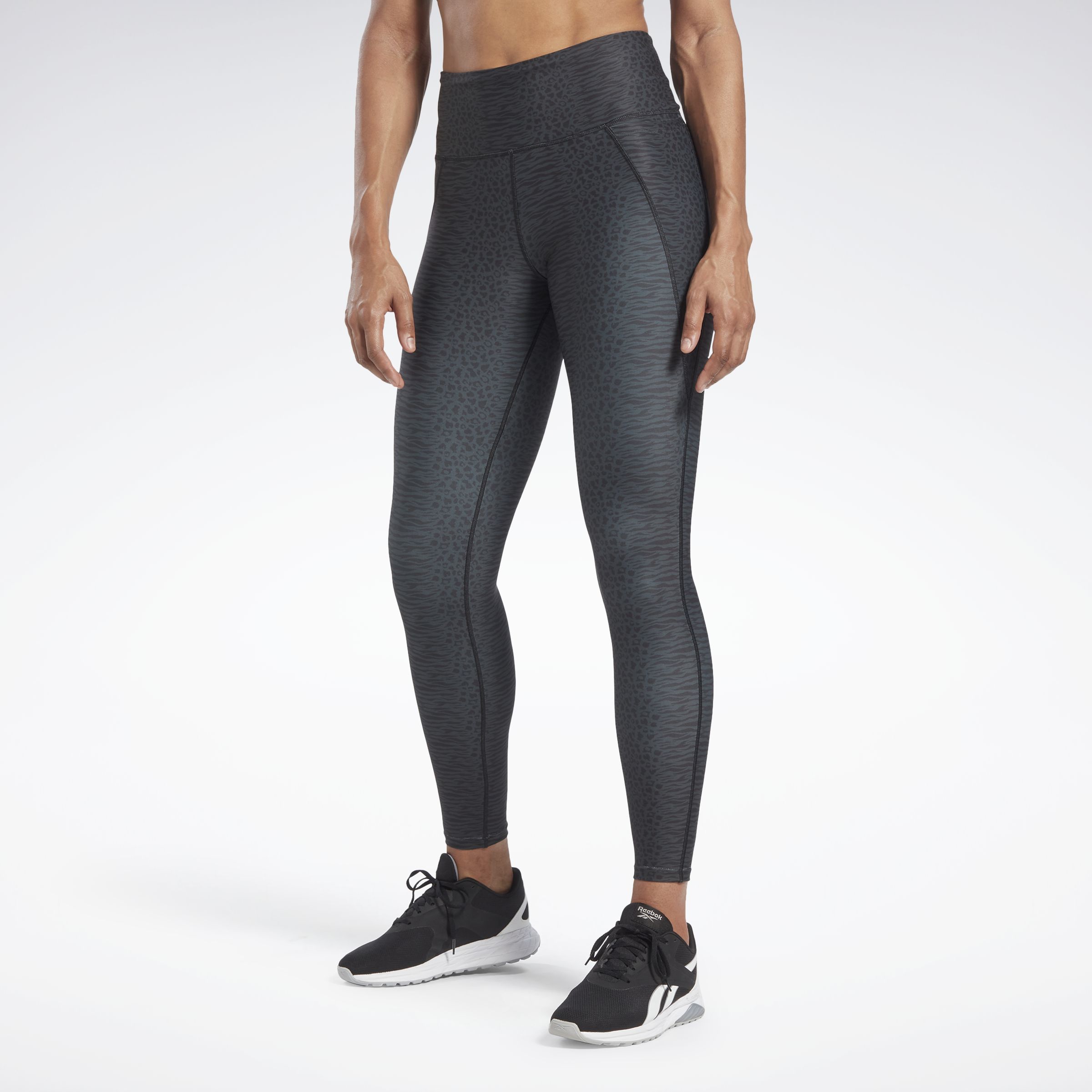 Reebok Lux Hr 2.0 Ms Tight Licra negro de mujer para entrenamiento