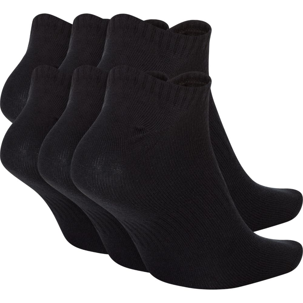 Nike U Nk Everyday Ltwt Ns 6Pr Medias negro de hombre para entrenamiento