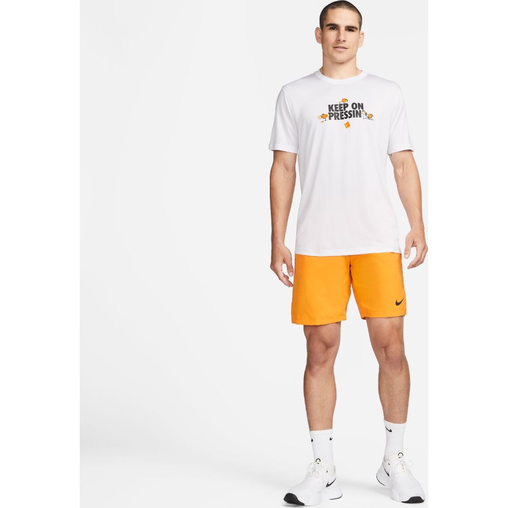 Nike M Nk Df Tee Lgd Humor Camiseta Manga Corta blanco de hombre para entrenamiento