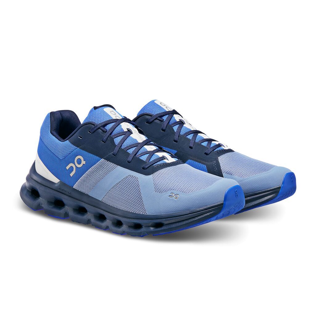On Cloudrunner Tenis azul de hombre para correr