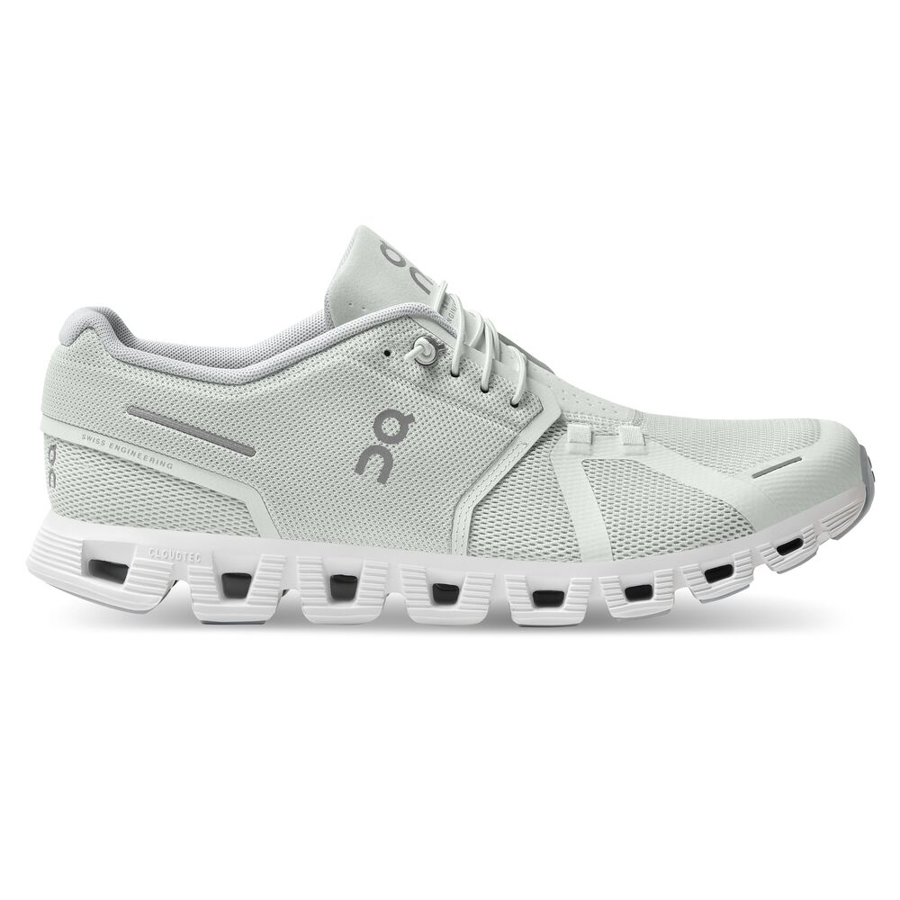 On Cloud 5 Tenis blanco de hombre lifestyle