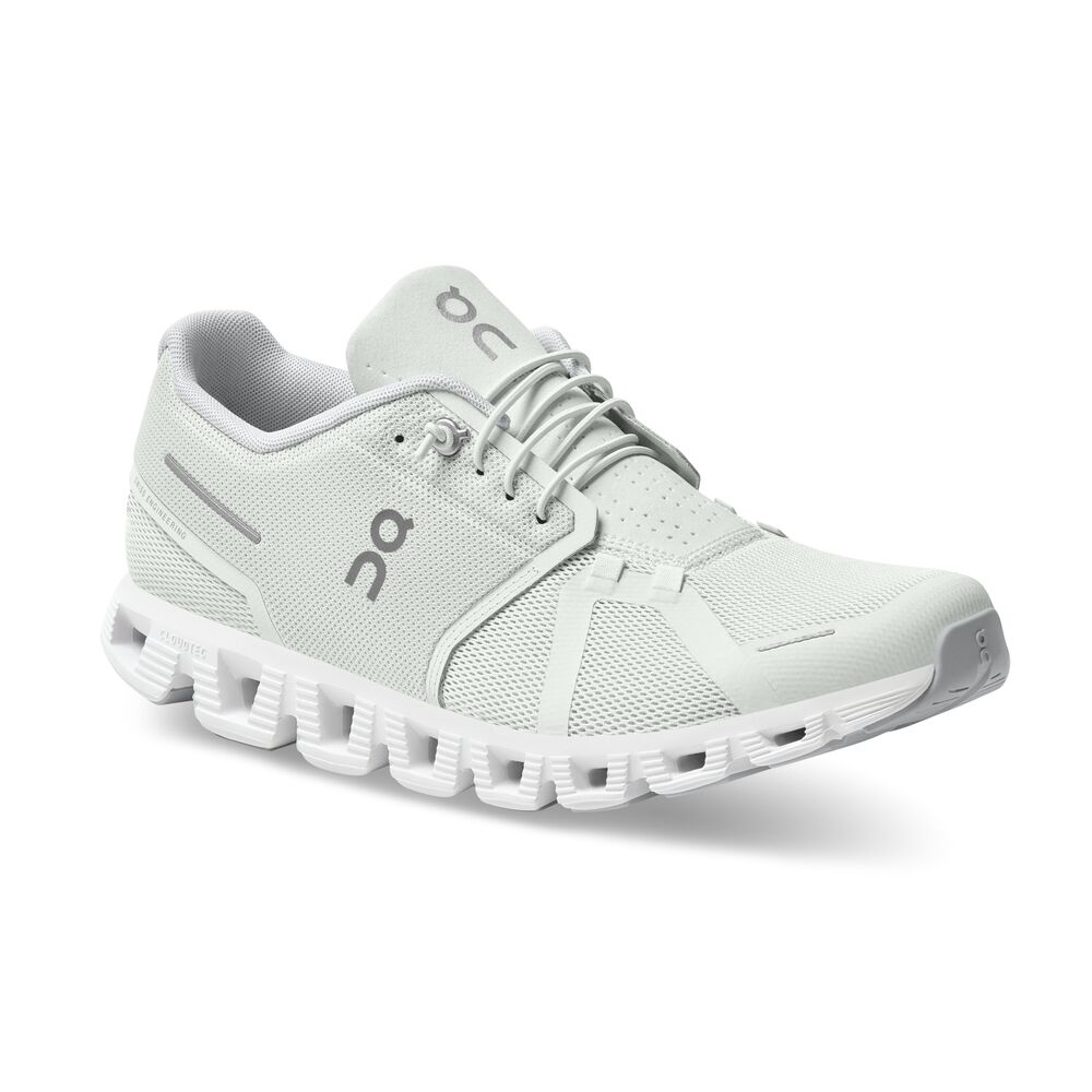On Cloud 5 Tenis blanco de hombre lifestyle