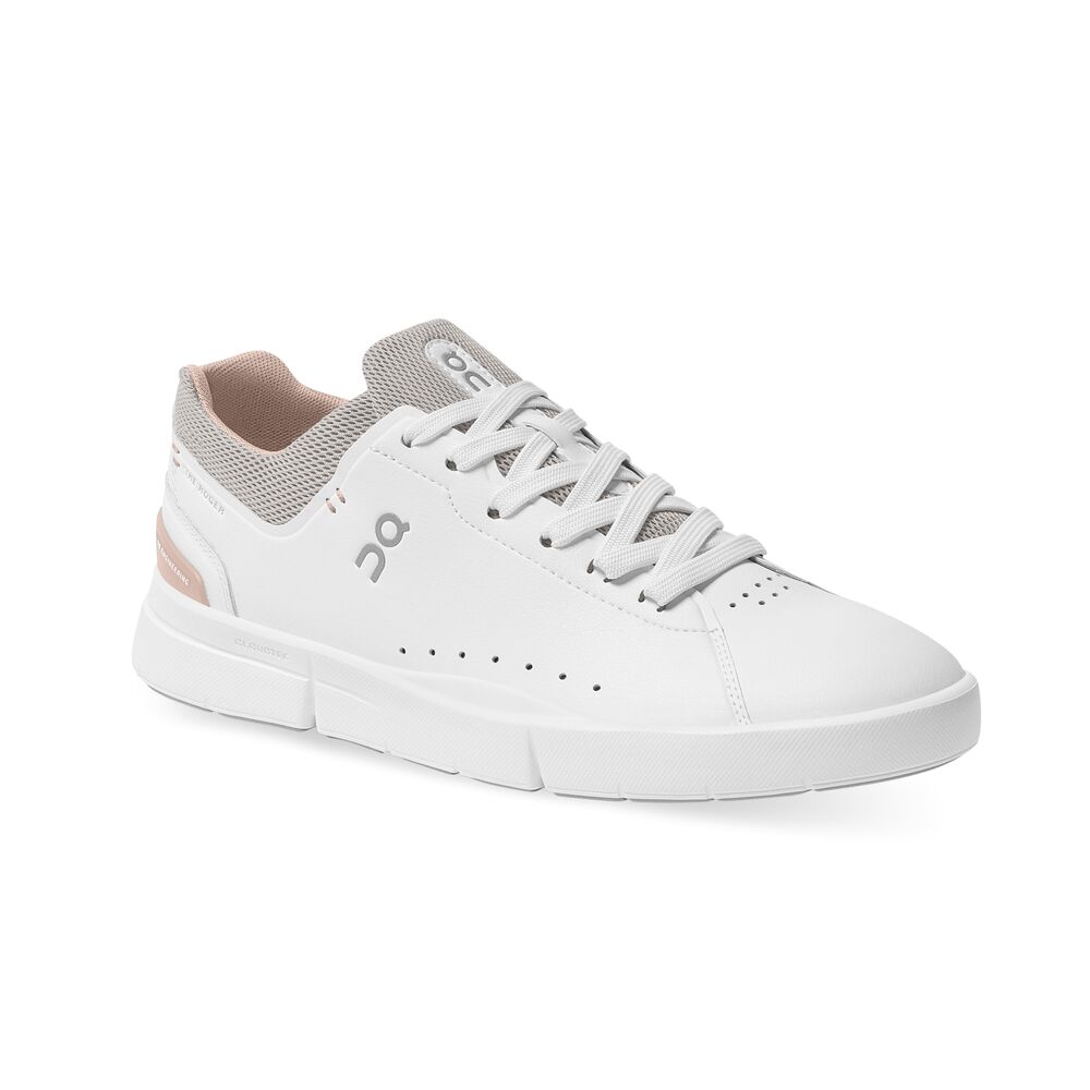 On The Roger Advantage Tenis blanco de mujer lifestyle