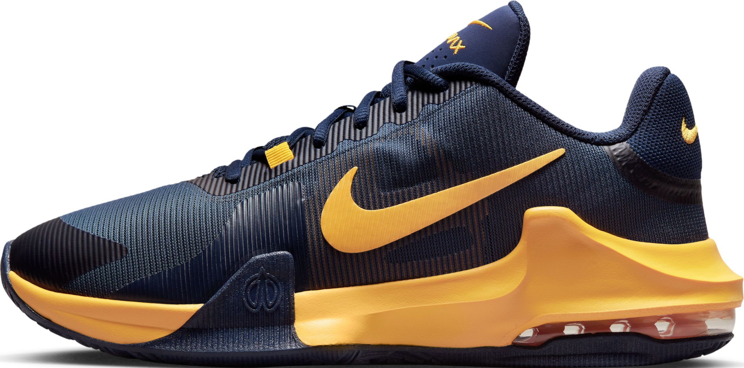 Nike Air Max Impact 4 Tenis azul de hombre para baloncesto