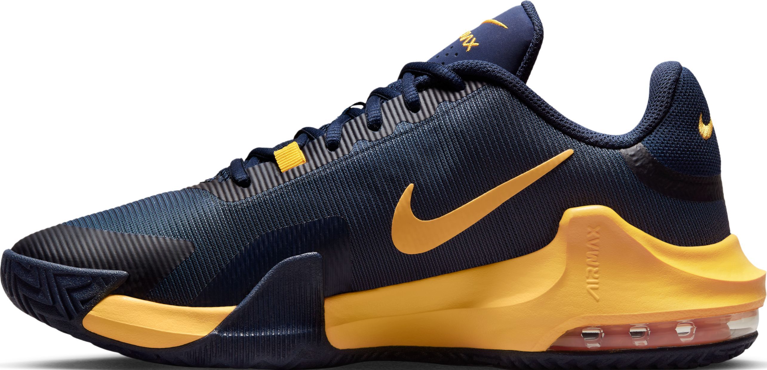 Nike Air Max Impact 4 Tenis azul de hombre para baloncesto