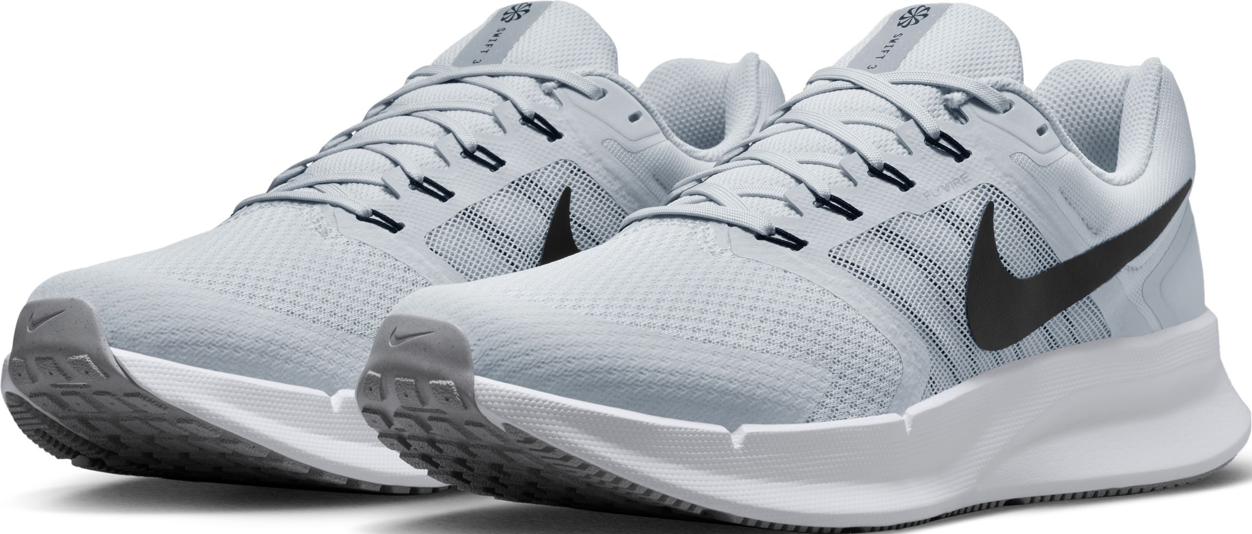 Nike Run Swift 3 Tenis gris de hombre para correr