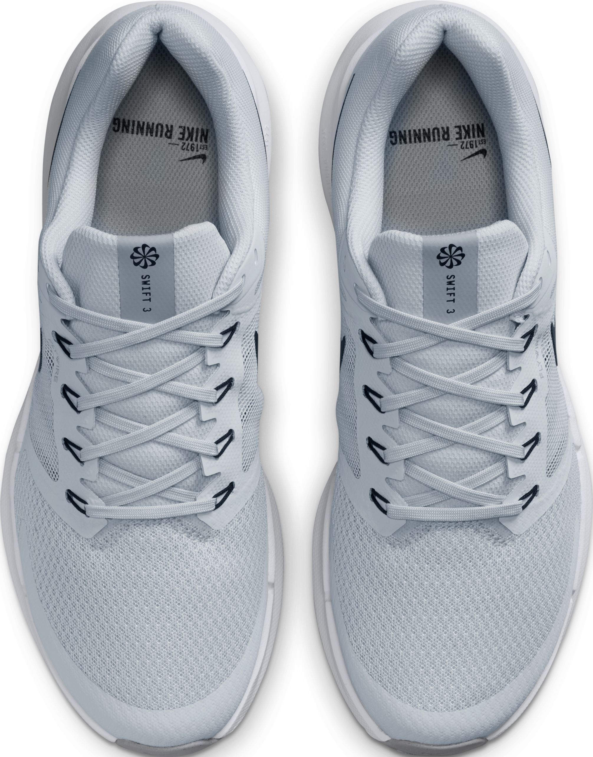 Nike Run Swift 3 Tenis gris de hombre para correr