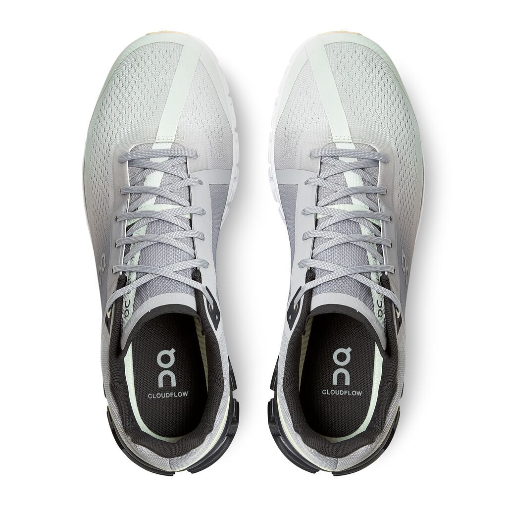 On Cloudflow Tenis gris de hombre para correr