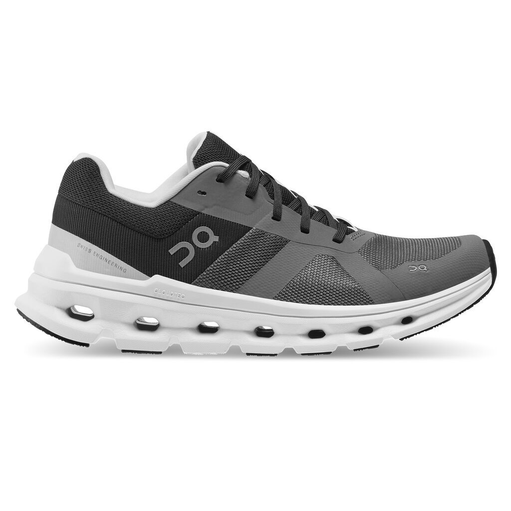 On Cloudrunner Tenis negro de mujer para correr