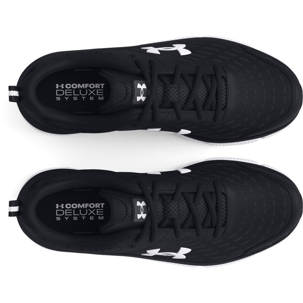 UA W Charged Assert 10 Tenis negro de mujer para correr