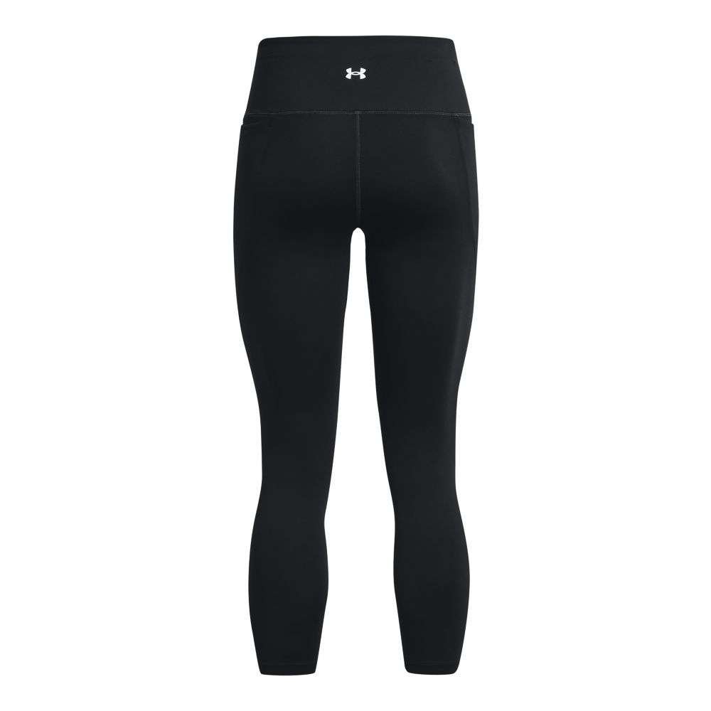 UA  Rock Meridian Ankl Lgn Licra negro de mujer para entrenamiento