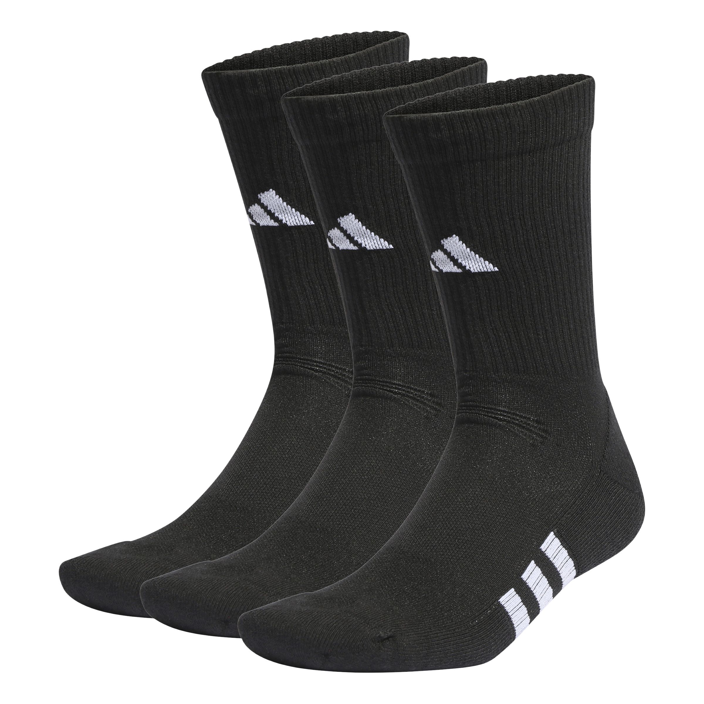 Adidas Prf Cush Crew3P Medias negro de hombre para entrenamiento
