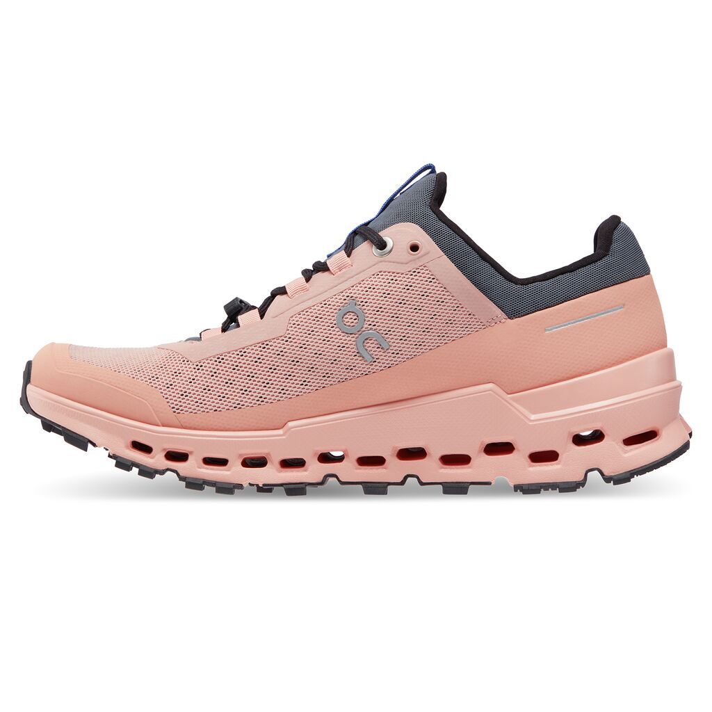 On Cloudultra Tenis rosado de mujer para outdoor