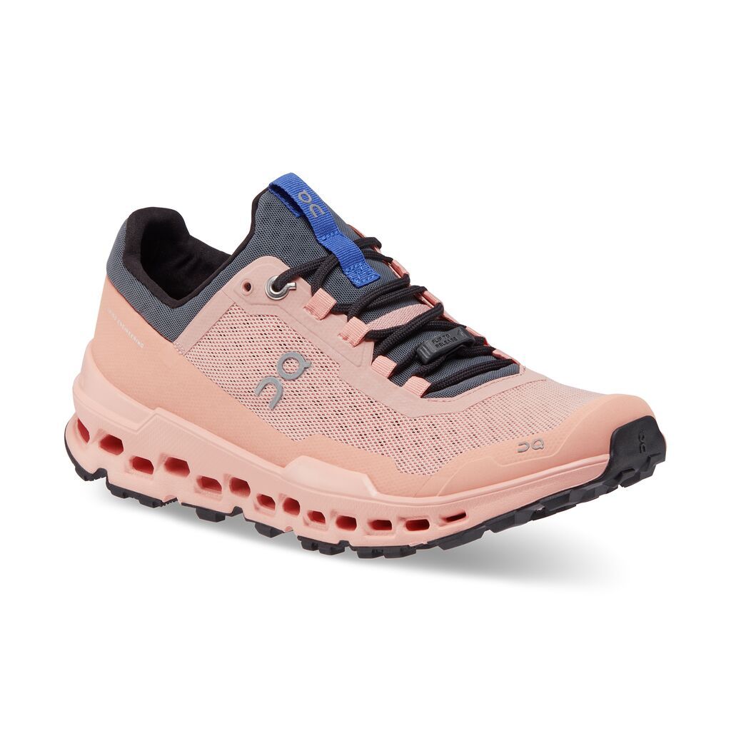 On Cloudultra Tenis rosado de mujer para outdoor