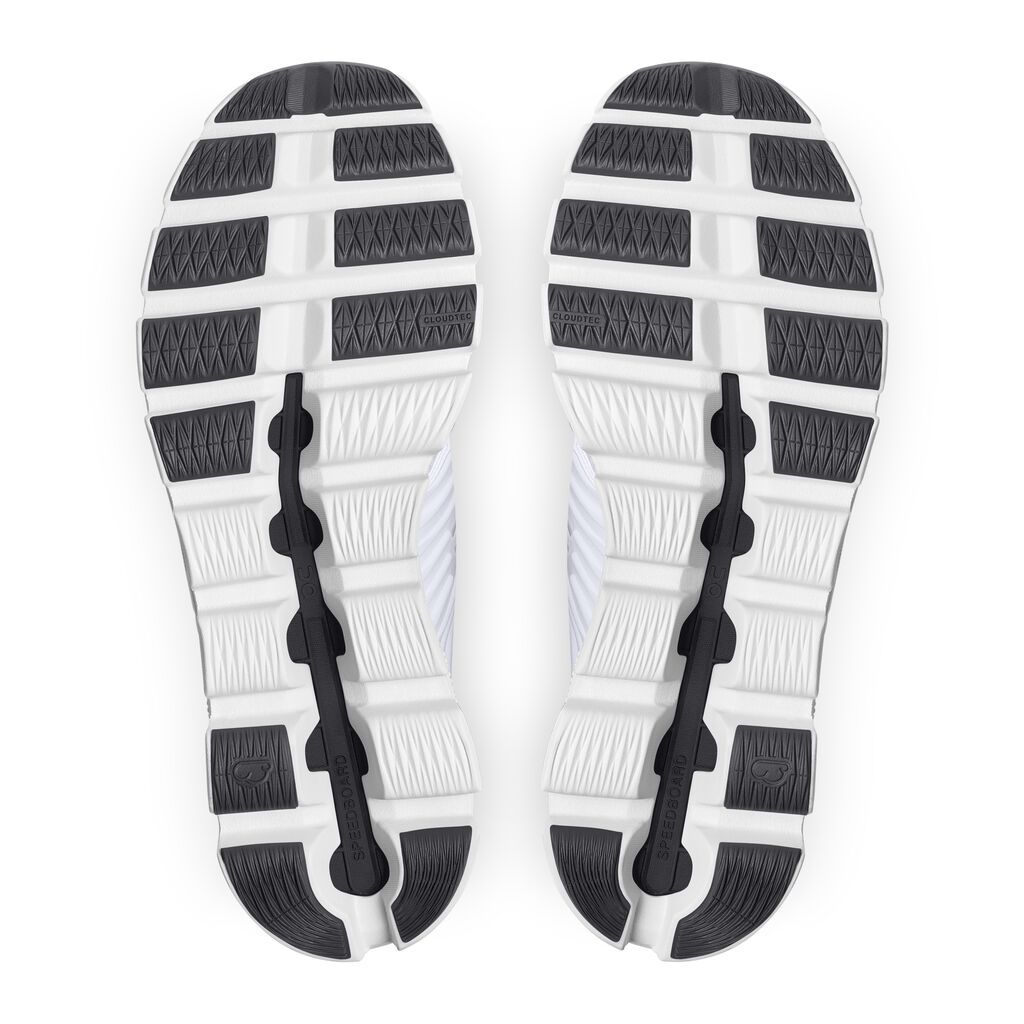 On Cloudswift Tenis blanco de hombre para correr