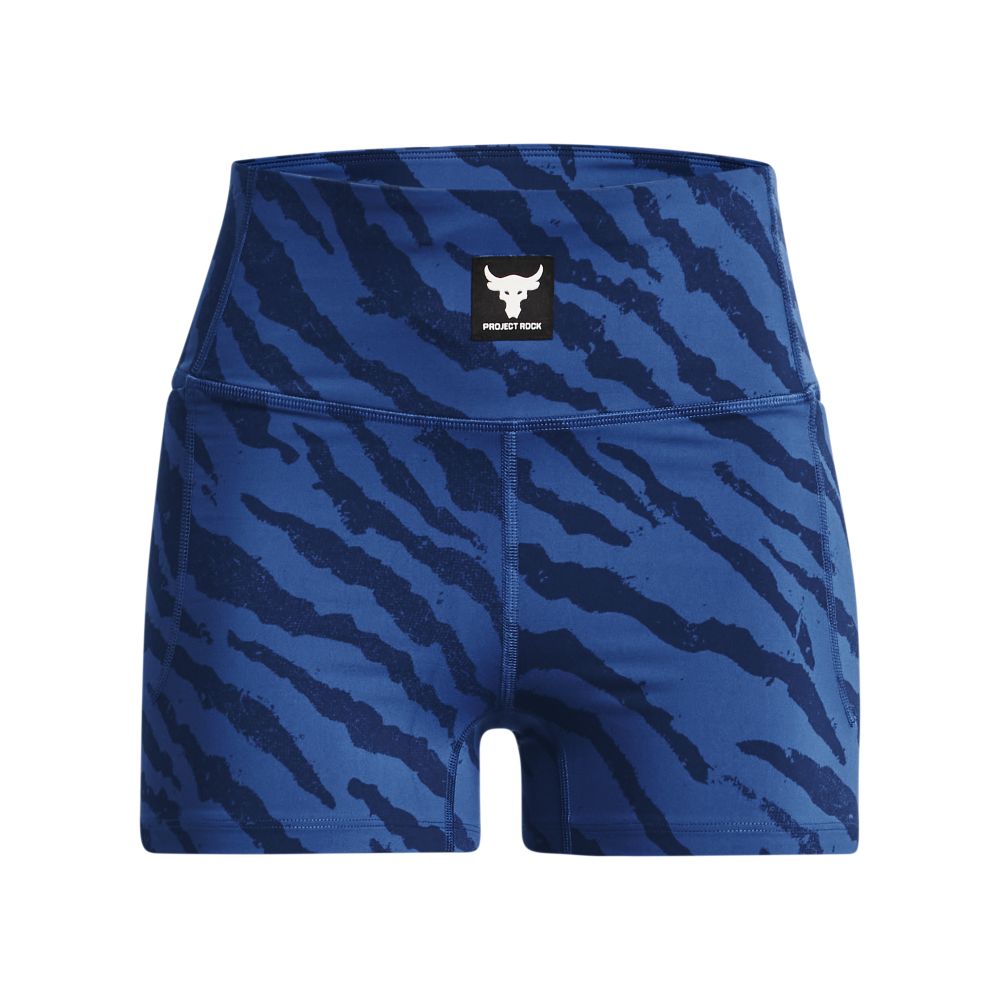 UA  Rock Meridian Pt St Tg-Blu Licra azul de mujer para entrenamiento