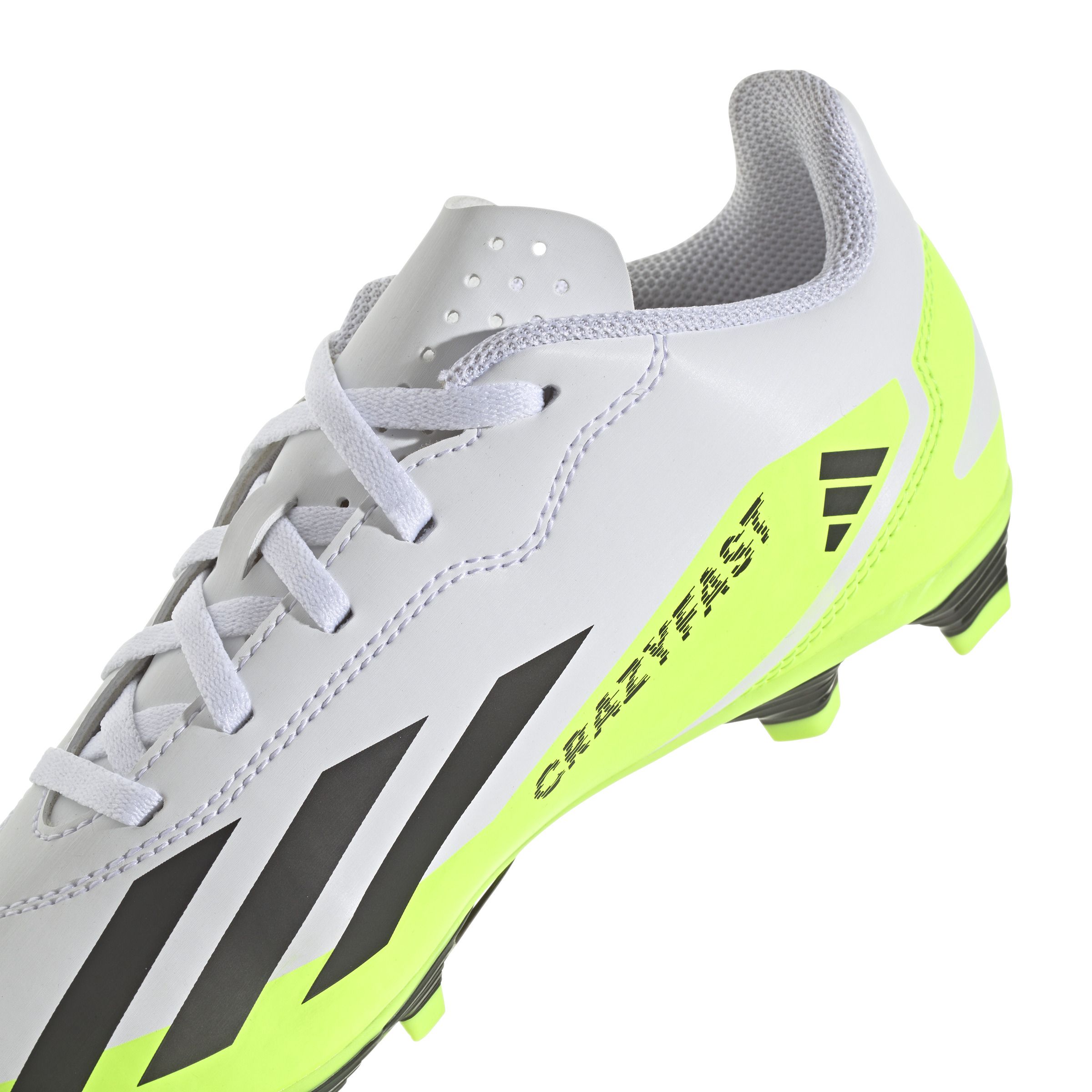 Adidas X Crazyfast.4 Fxg J Guayos blanco de niño para futbol