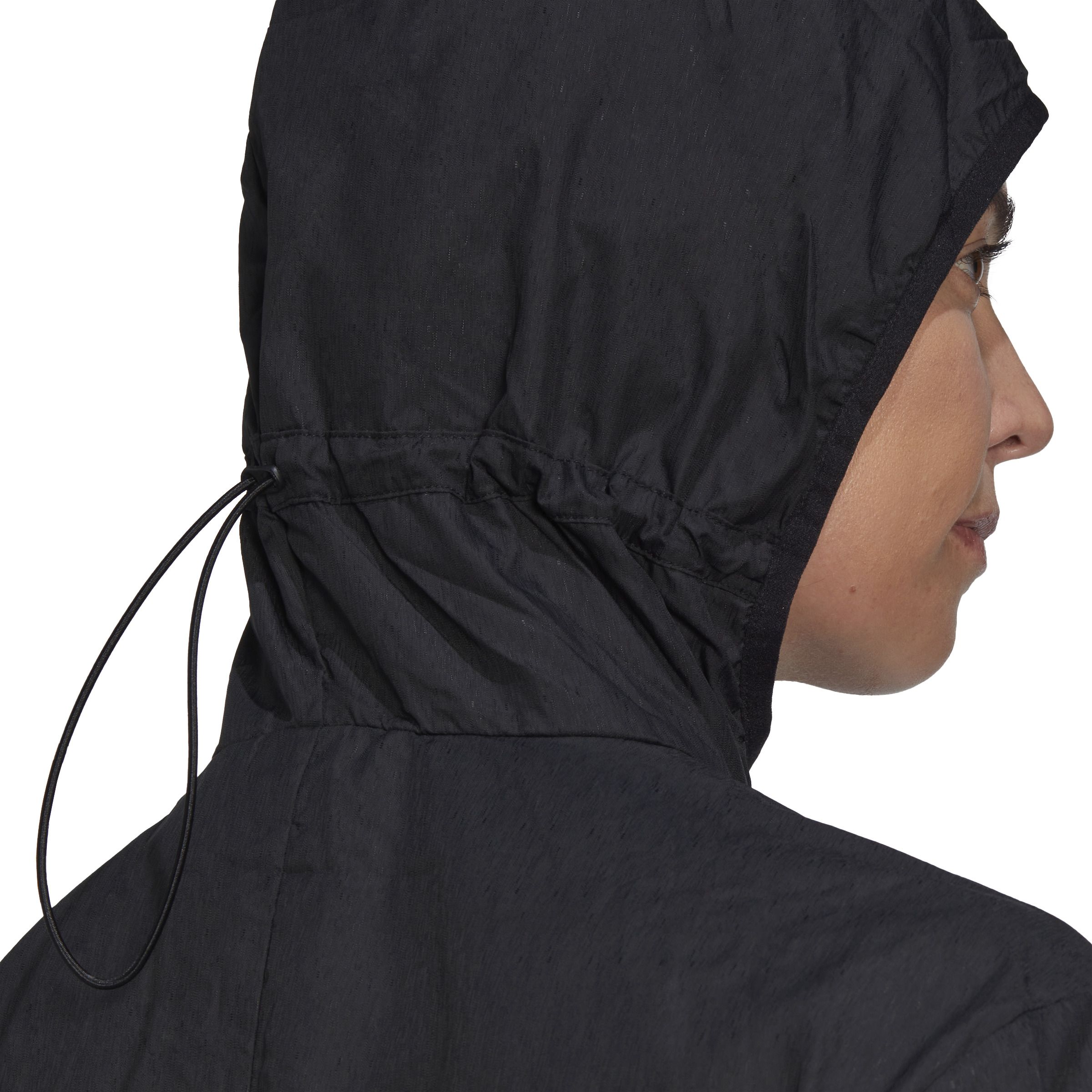 Adidas Run It Jacket Chaqueta negro de mujer para correr