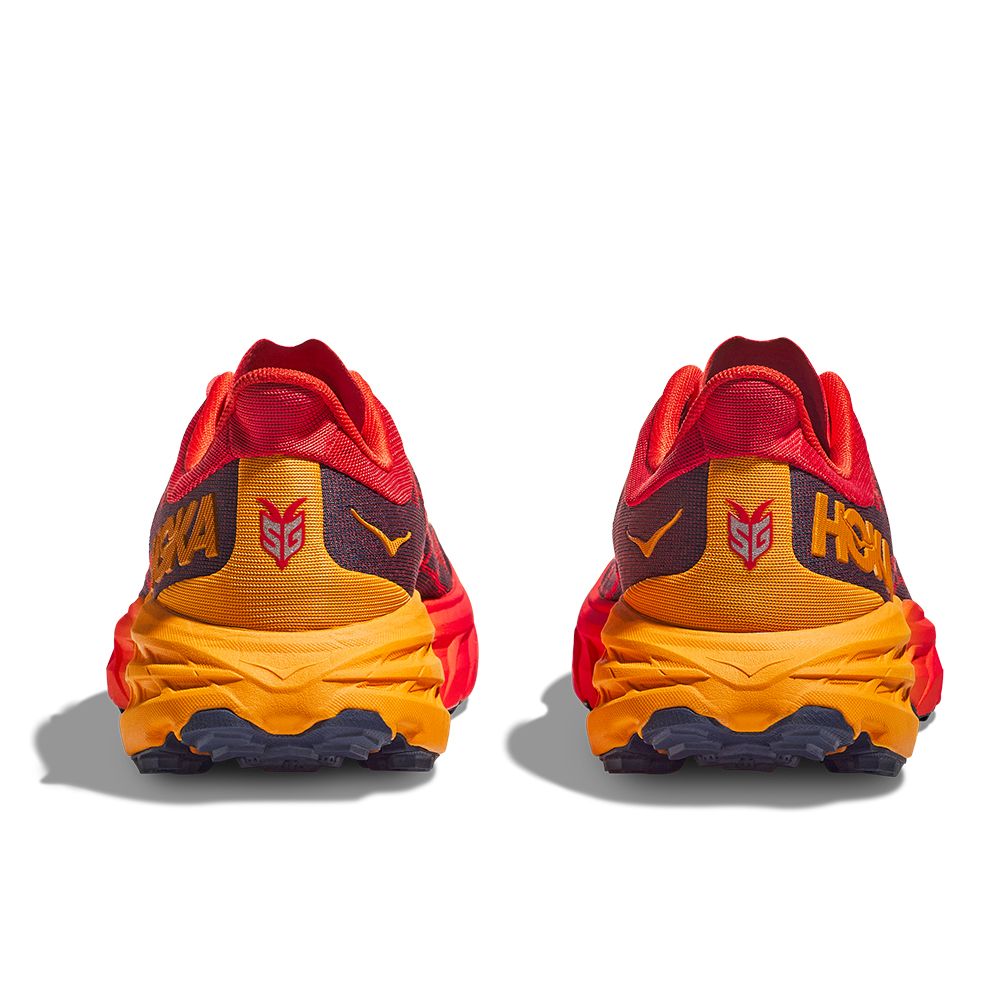 Hoka M Speedgoat 5 Tenis naranja de hombre para correr