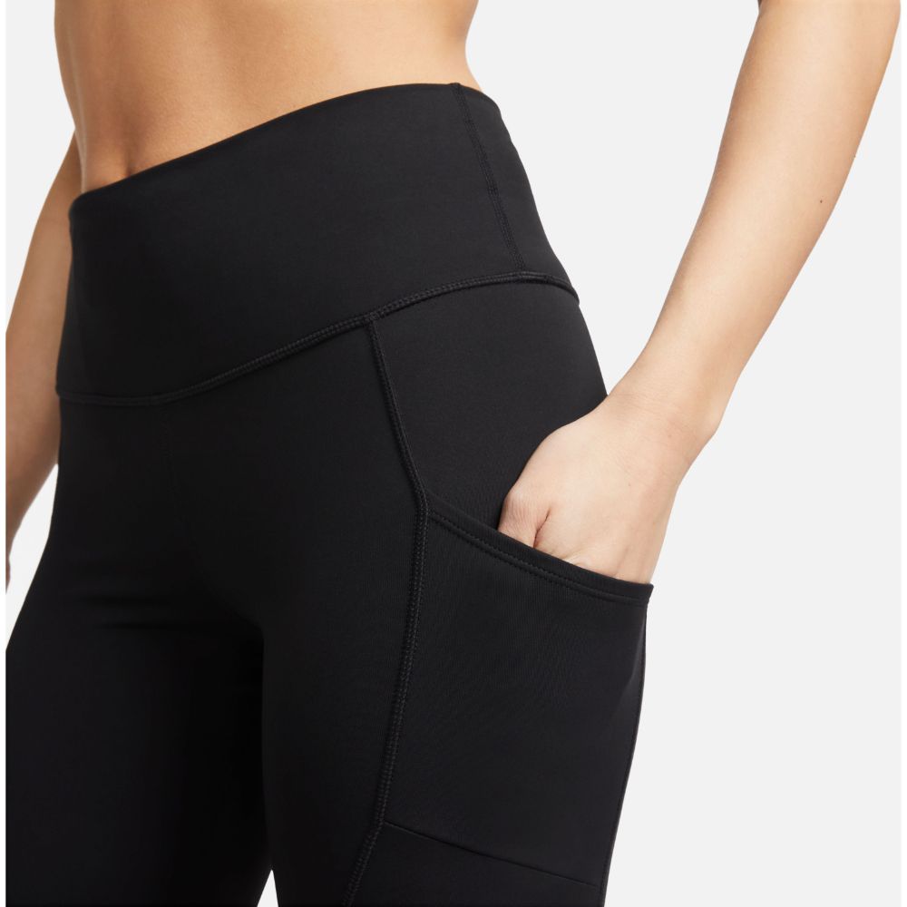 Nike W Nk Df Air Mr 7/8 Tght Licra negro de mujer para correr