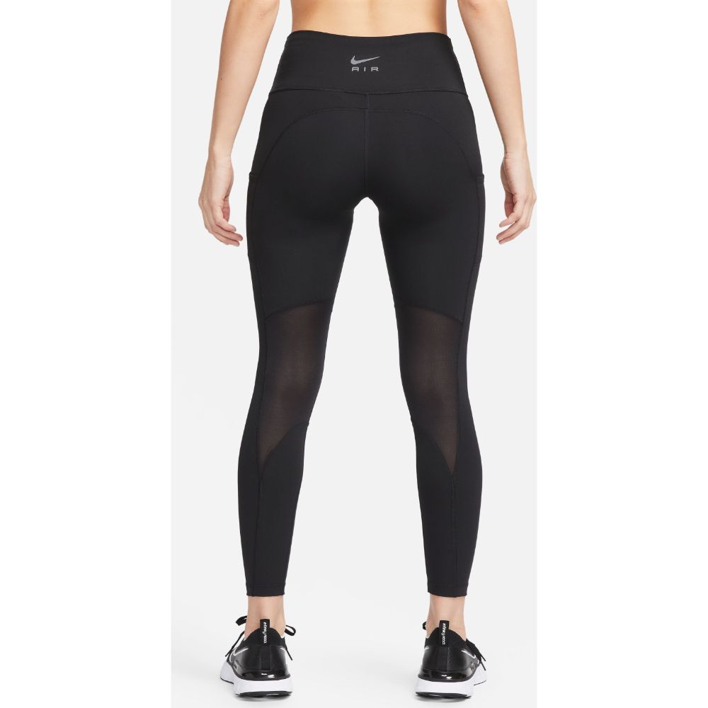Nike W Nk Df Air Mr 7/8 Tght Licra negro de mujer para correr