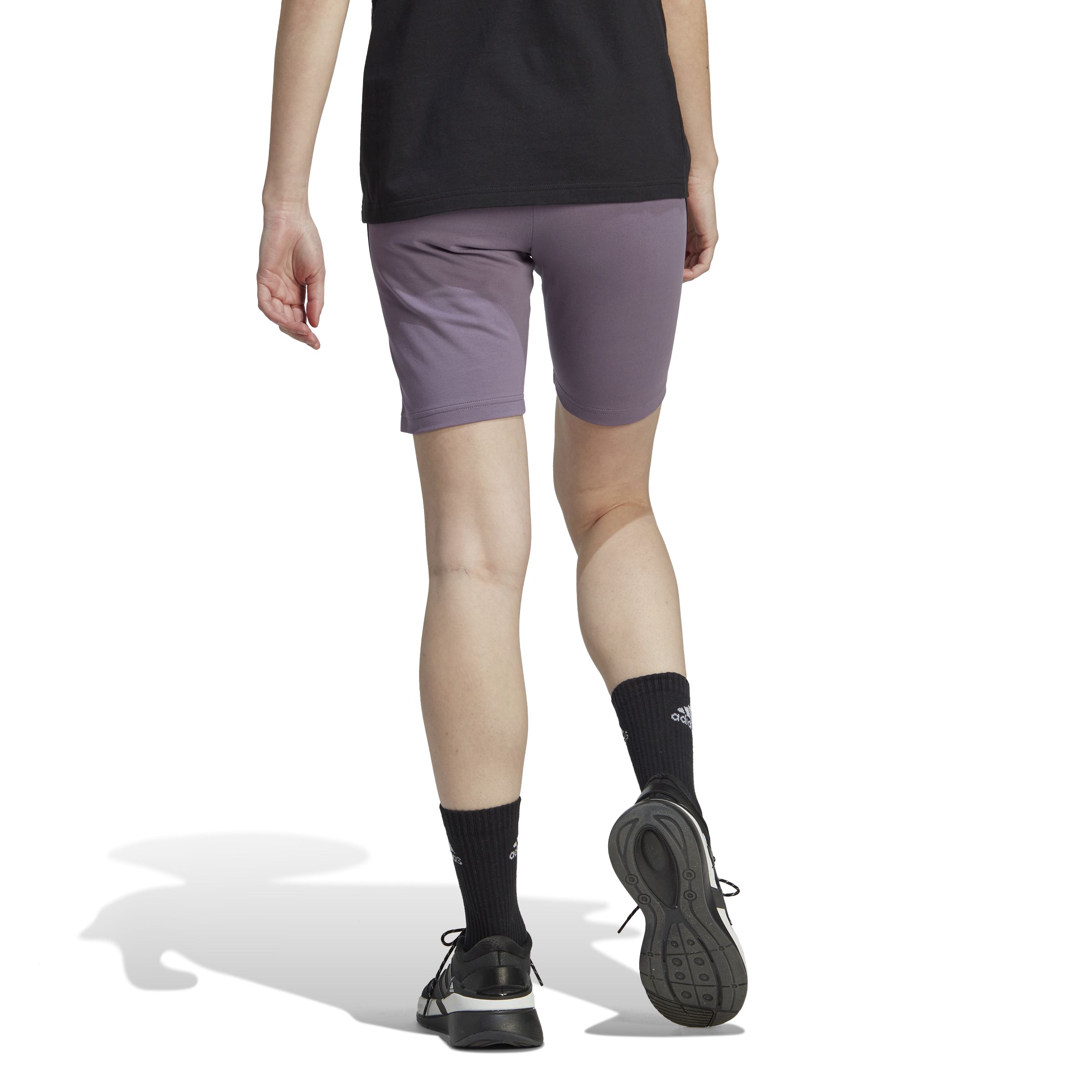 Adidas W Fi 3S Biker Licra morado de mujer para entrenamiento