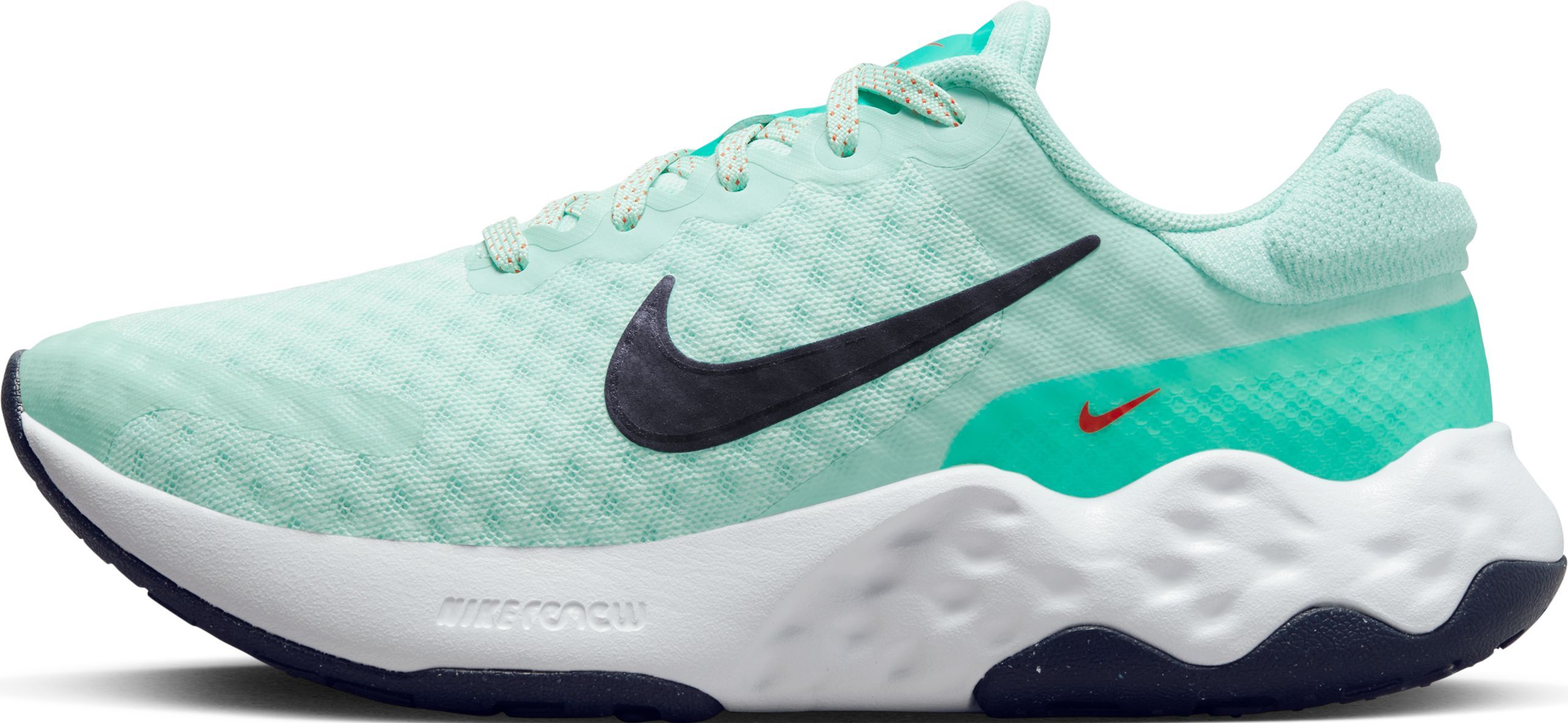 Nike W Nike Renew Ride 3 Tenis verde de mujer para correr