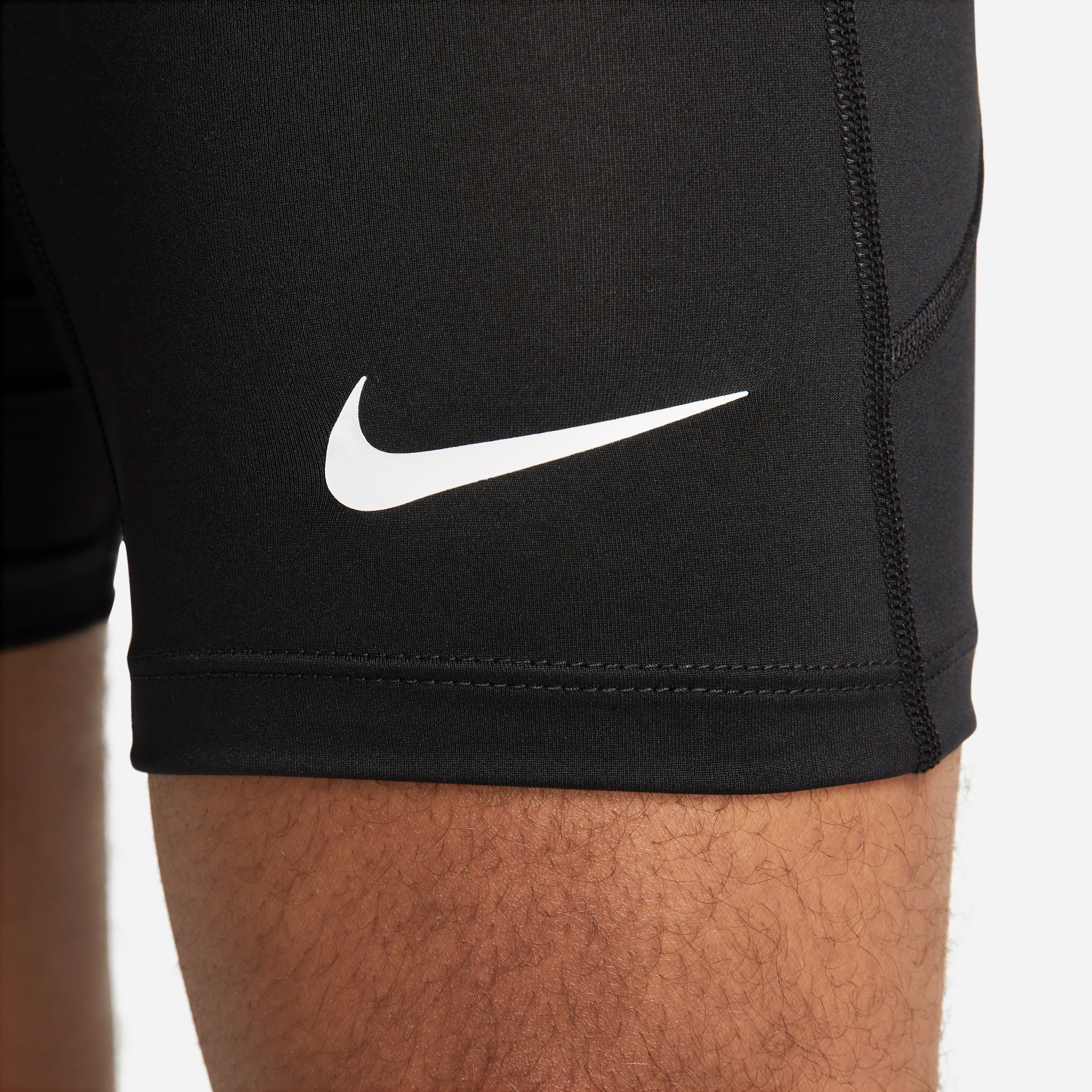 Nike M Np Df Short 9 In Licra blanco de hombre para entrenamiento