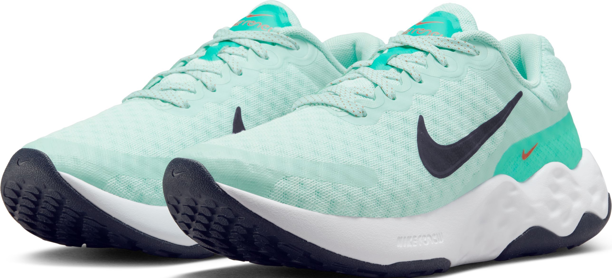 Nike W Nike Renew Ride 3 Tenis verde de mujer para correr