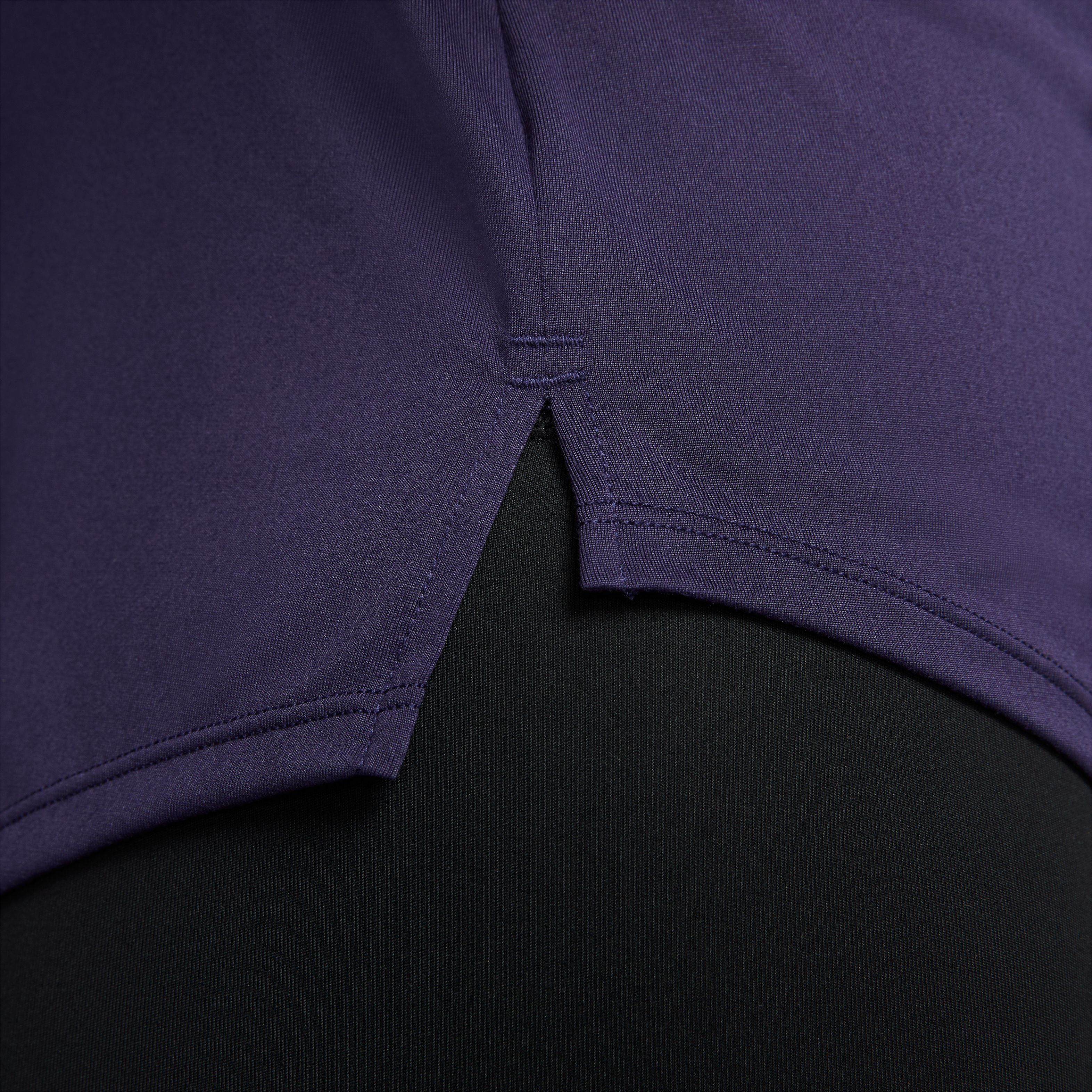 Nike W Nk Df Swoosh Hbr Tank Camiseta Manga Sisa morado de mujer para correr