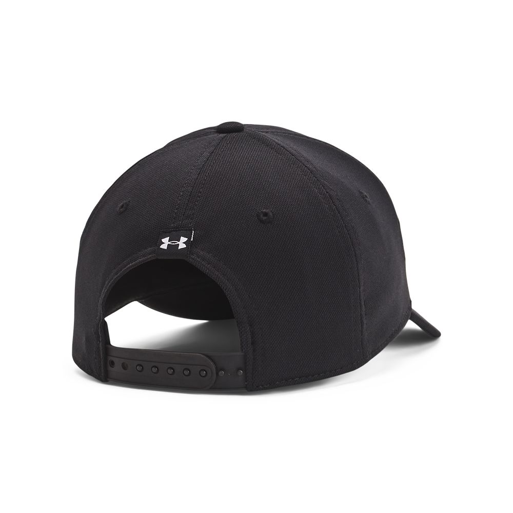 UA  Project Rock Snapback Gorra negro de mujer para entrenamiento