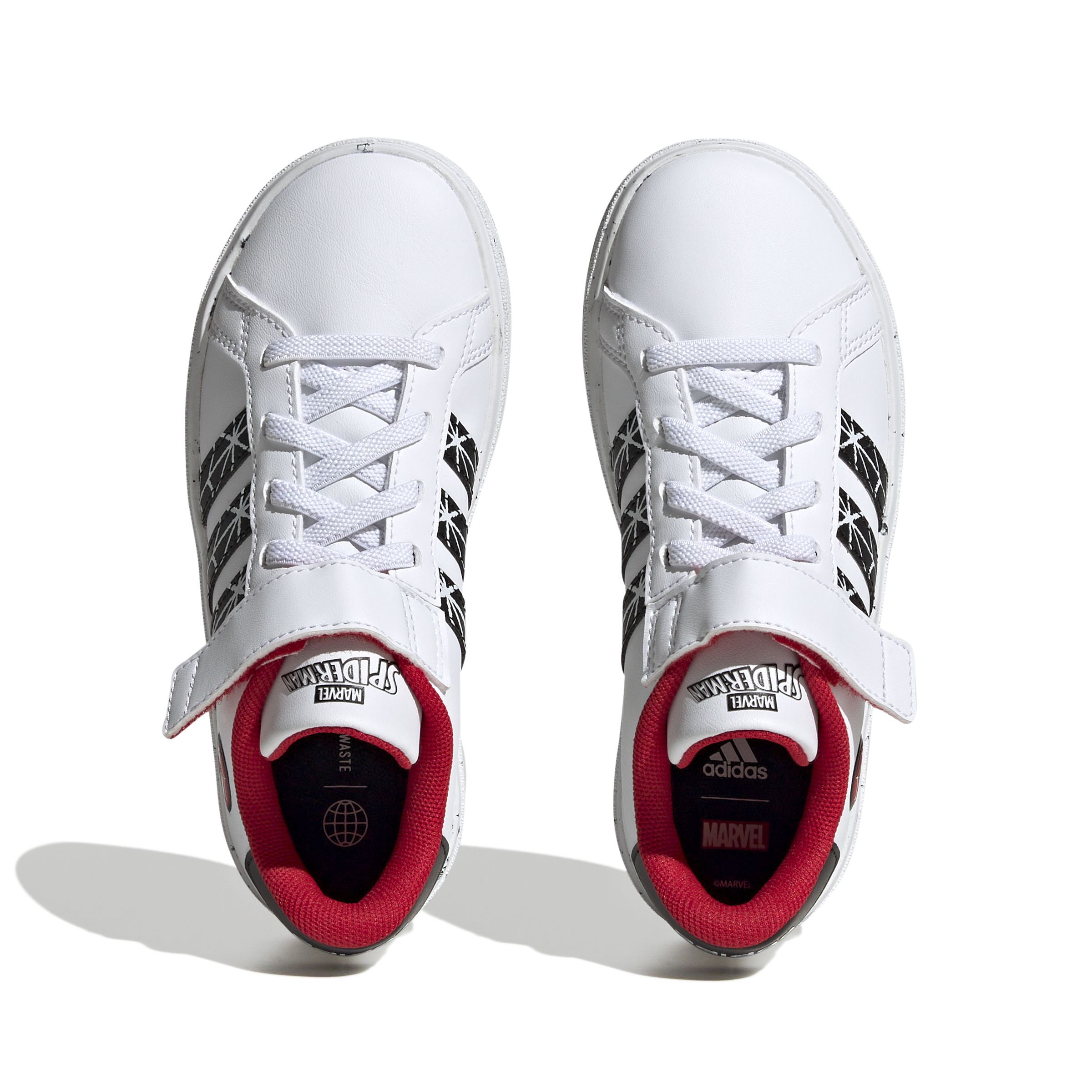 Adidas Tenis Adidas Grand Court X Marvel Spider blanco de niño lifestyle