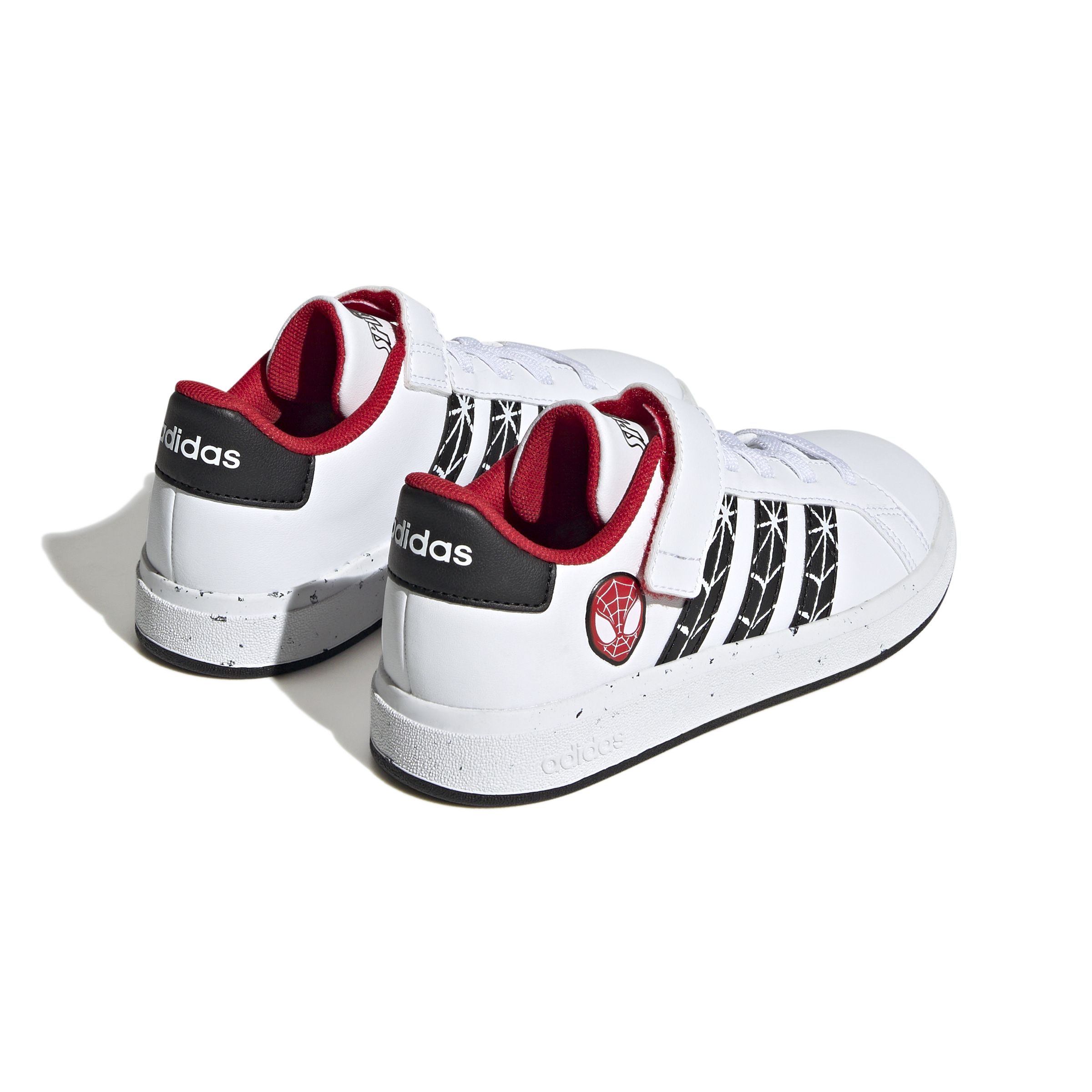 Adidas Tenis Adidas Grand Court X Marvel Spider blanco de niño lifestyle