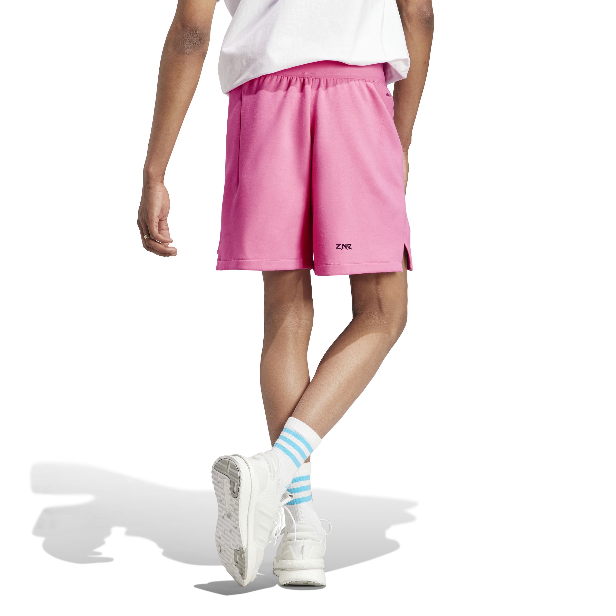 Adidas M Z.N.E. Pr Sho Pantaloneta rosado de hombre lifestyle