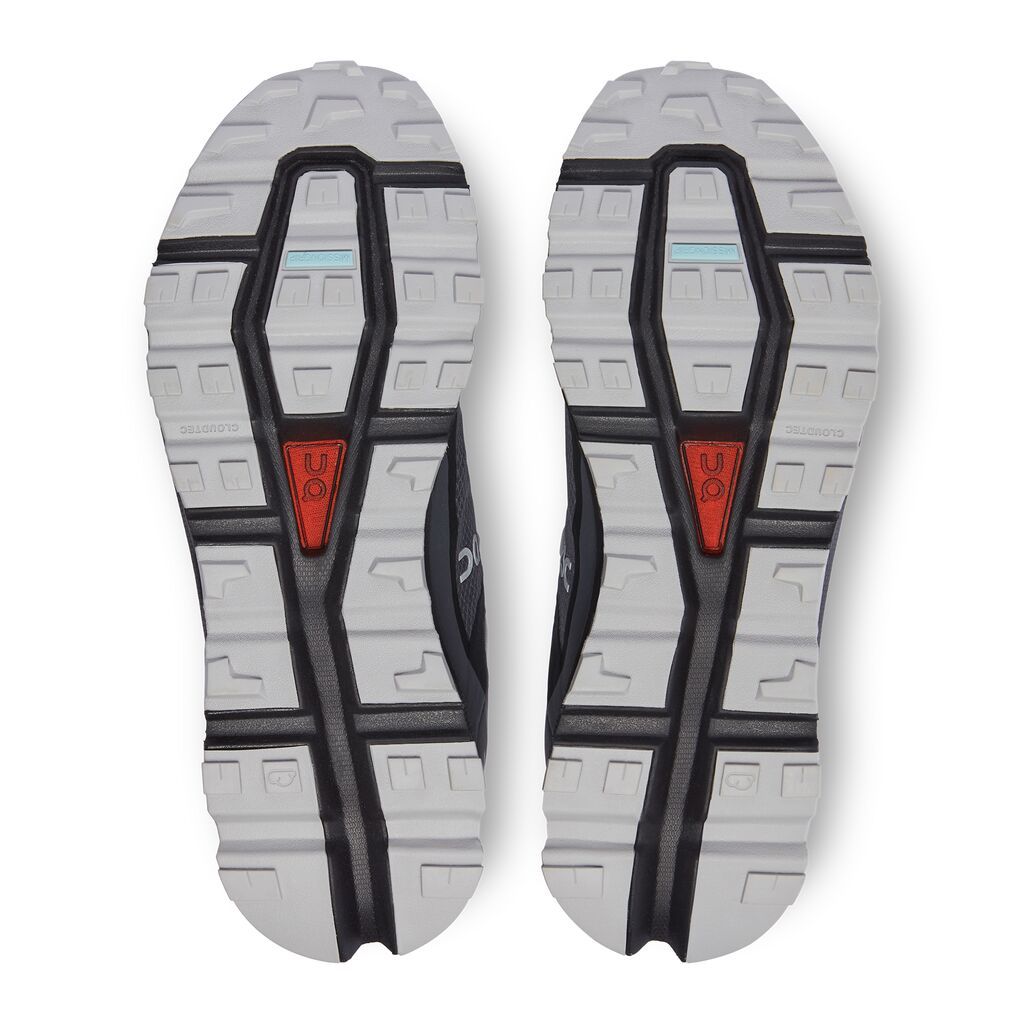 On Cloudvista Waterproof Tenis negro de mujer para outdoor