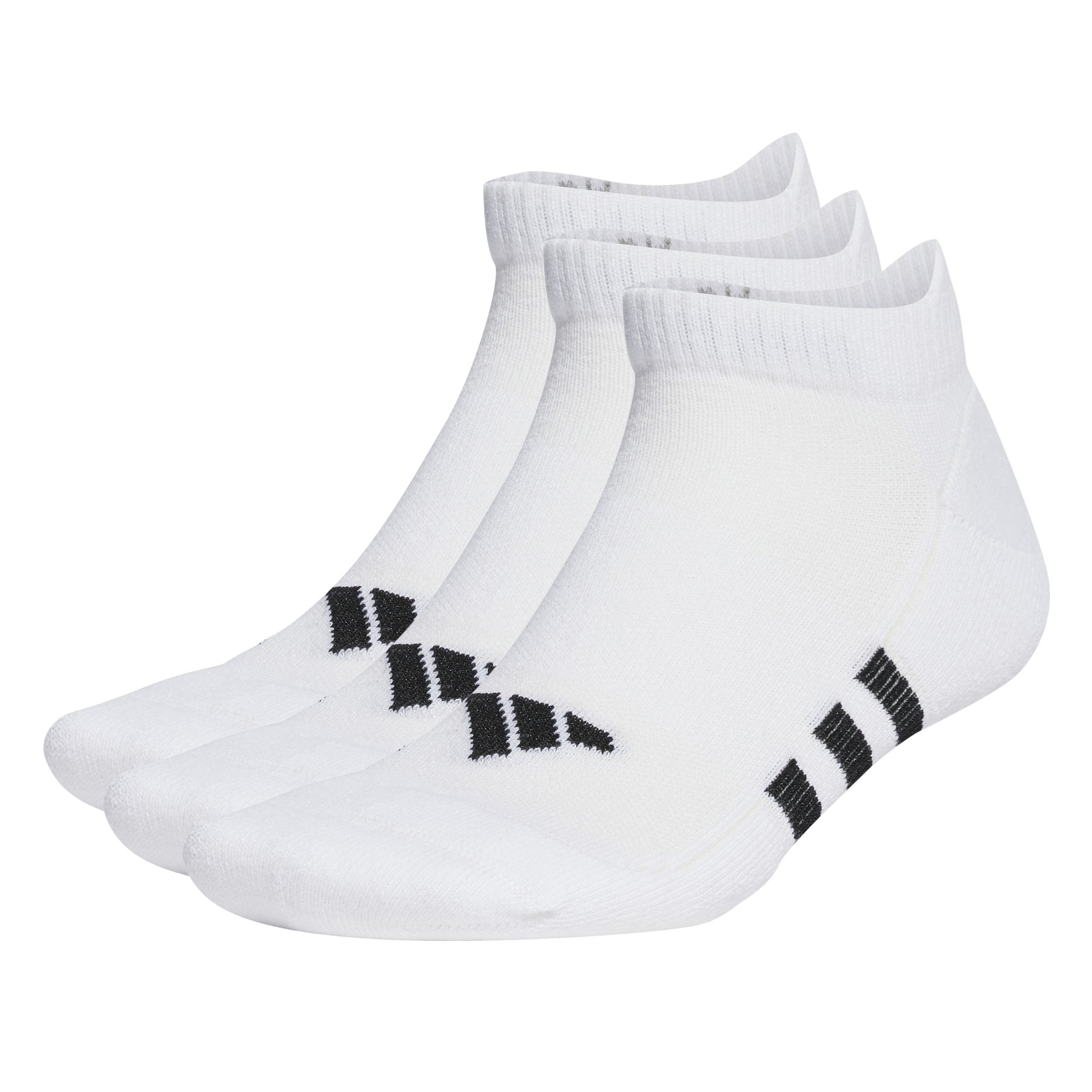 Adidas Prf Cush Low 3P Medias blanco de hombre para entrenamiento