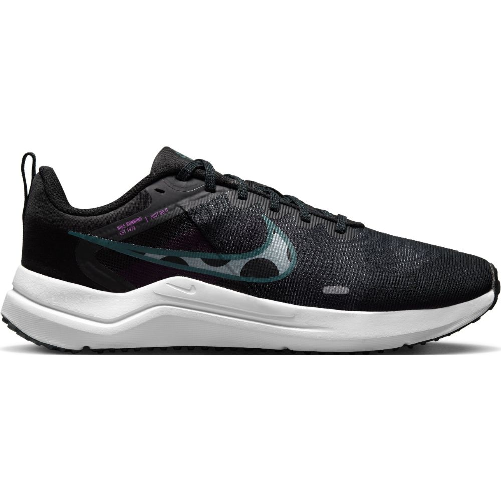 Nike Downshifter 12 Tenis negro de hombre para correr