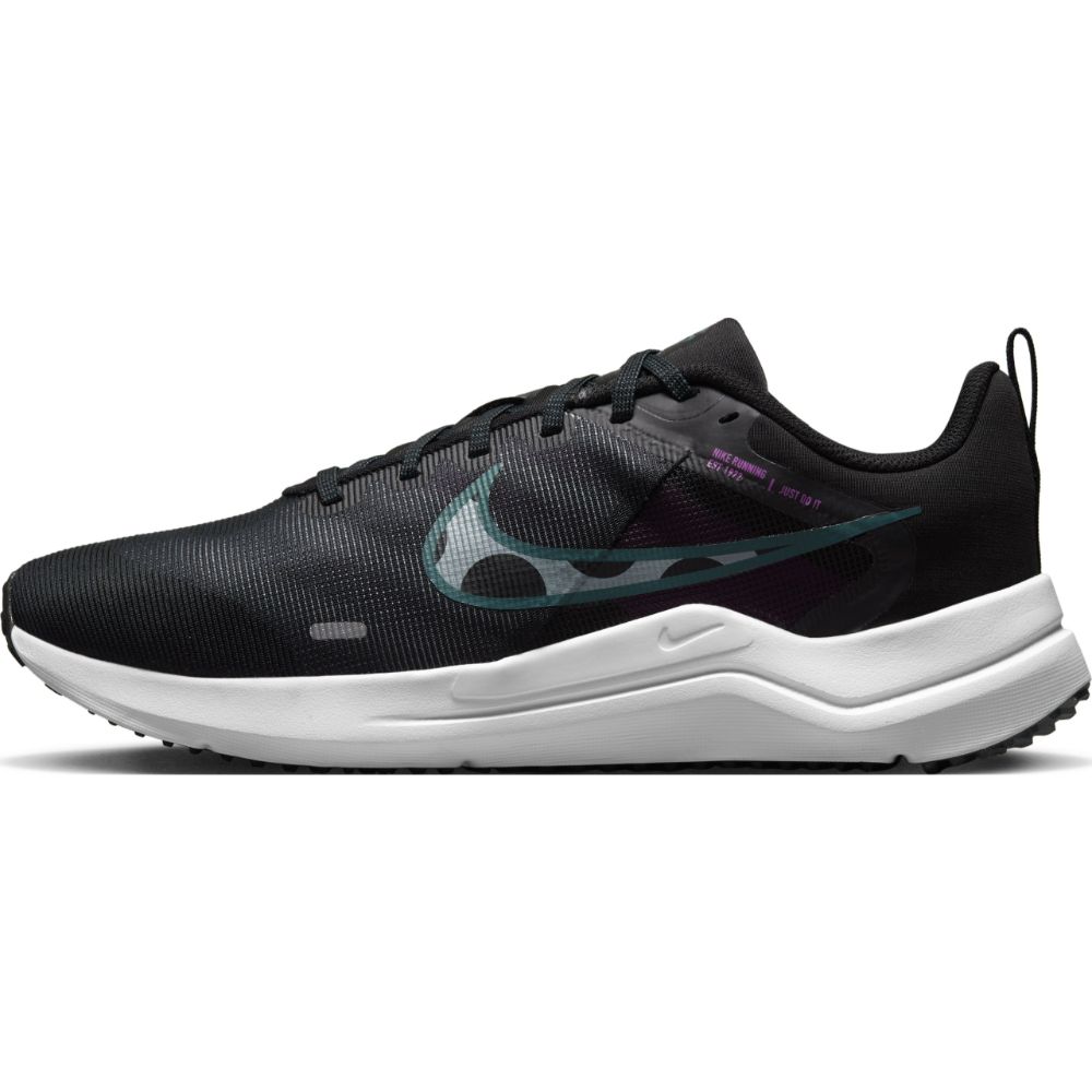 Nike Downshifter 12 Tenis negro de hombre para correr