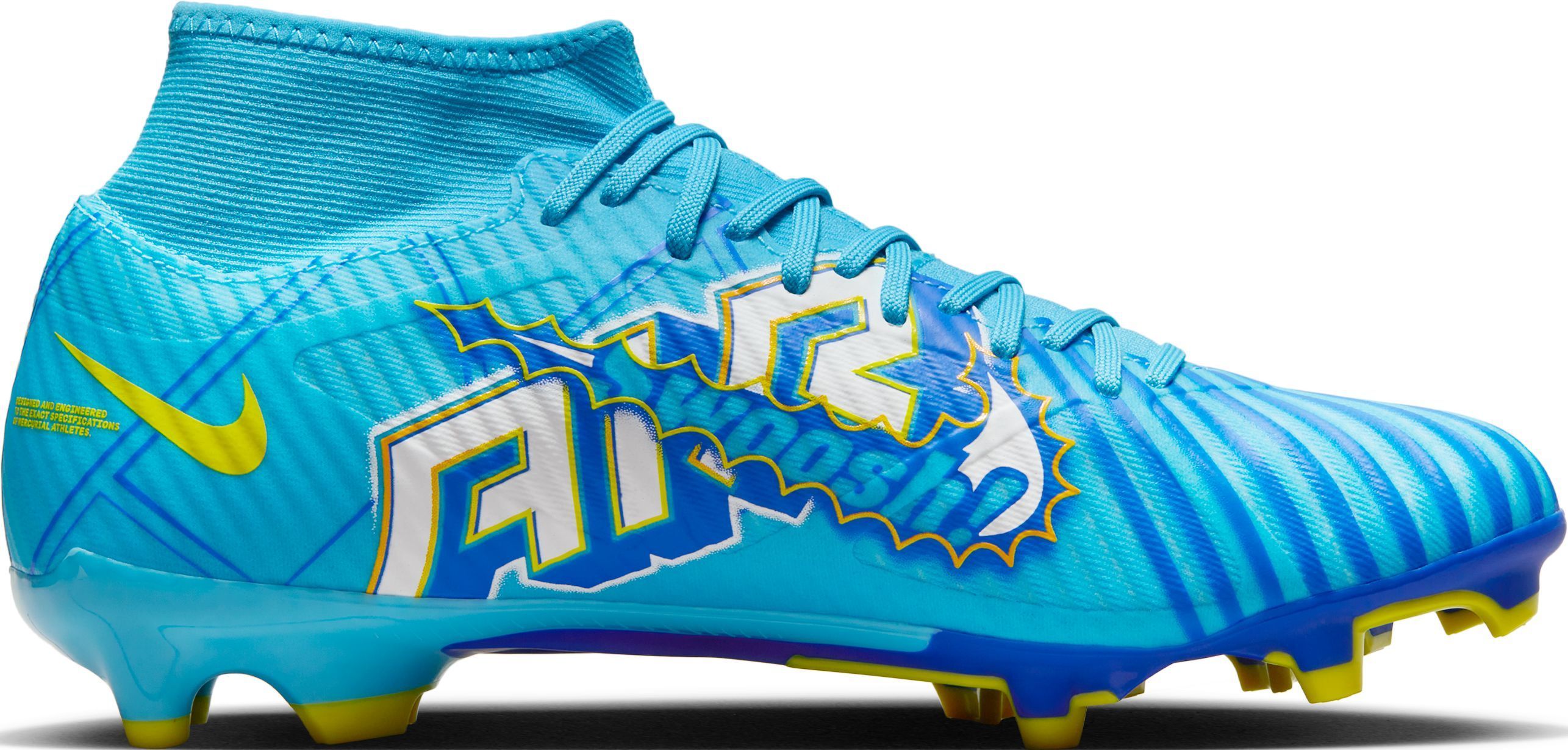 Nike Zoom Superfly 9 Acad Kylian Mbappé Fg/Mg Guayos azul de hombre para futbol