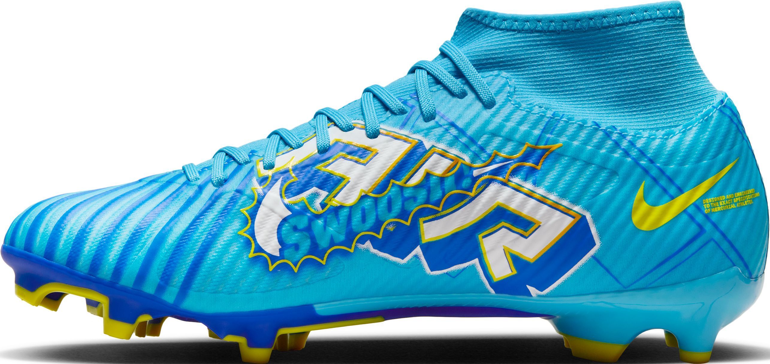 Nike Zoom Superfly 9 Acad Kylian Mbappé Fg/Mg Guayos azul de hombre para futbol