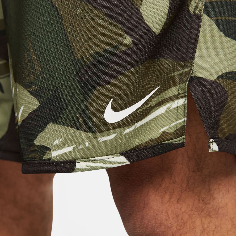 Nike M Nk Df Totality 9In Ul Camo Pantaloneta verde de hombre para entrenamiento