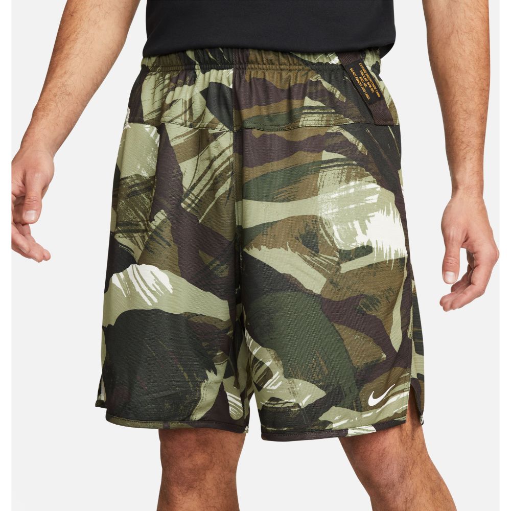 Nike M Nk Df Totality 9In Ul Camo Pantaloneta verde de hombre para entrenamiento