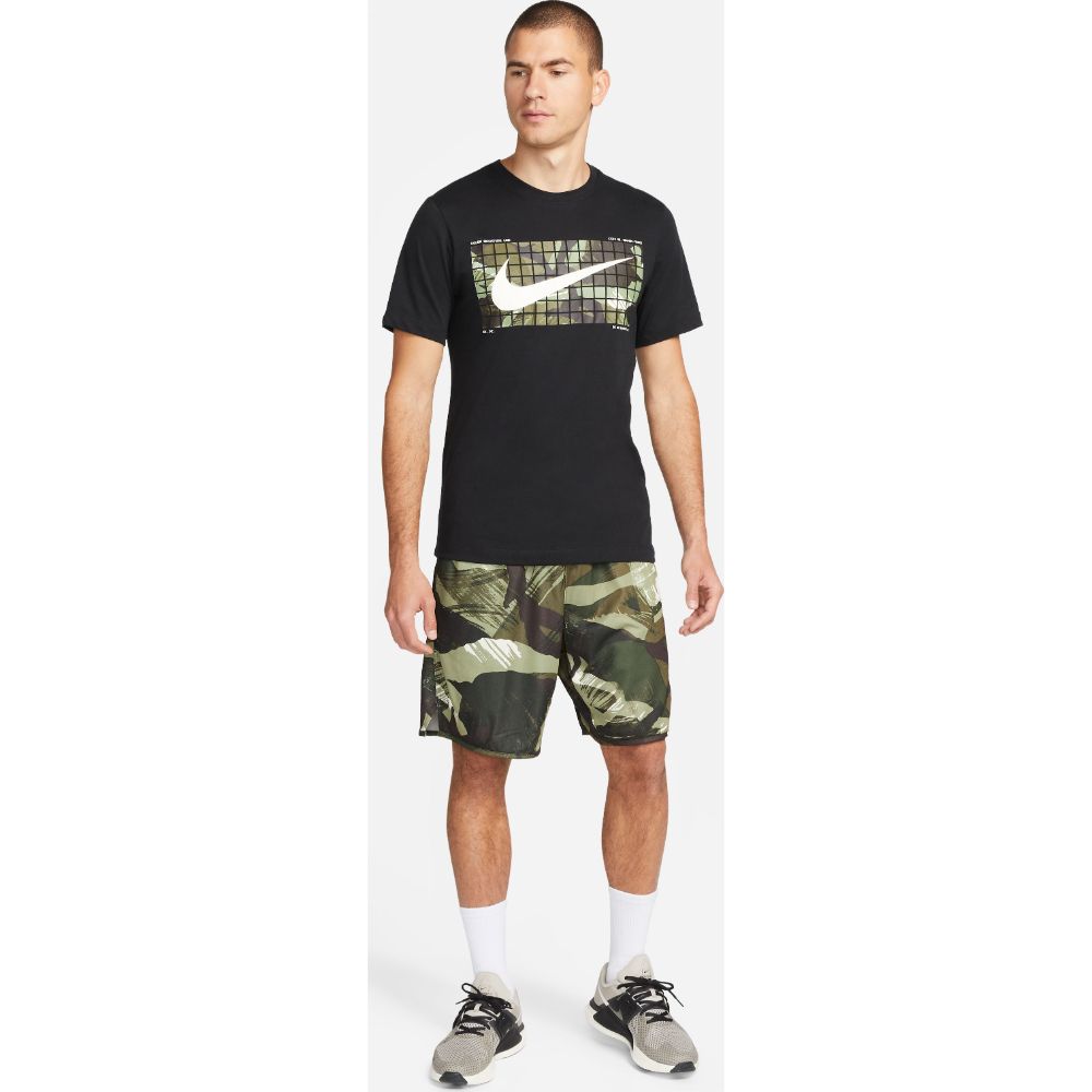 Nike M Nk Df Totality 9In Ul Camo Pantaloneta verde de hombre para entrenamiento