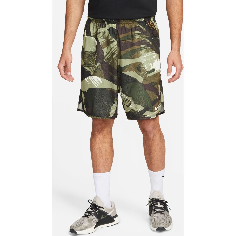 Nike M Nk Df Totality 9In Ul Camo Pantaloneta verde de hombre para entrenamiento