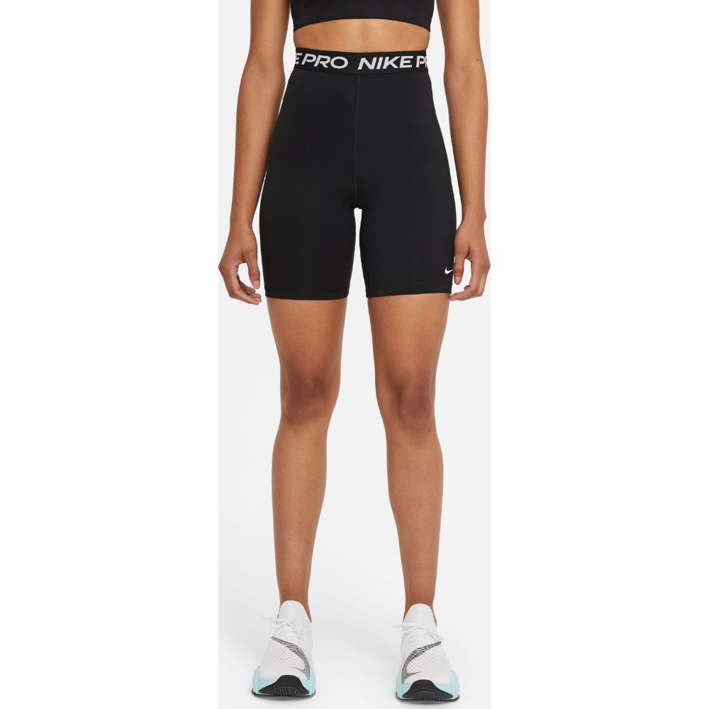 Nike W Np 365 Short 7In Hi Rise Licra blanco de mujer para entrenamiento