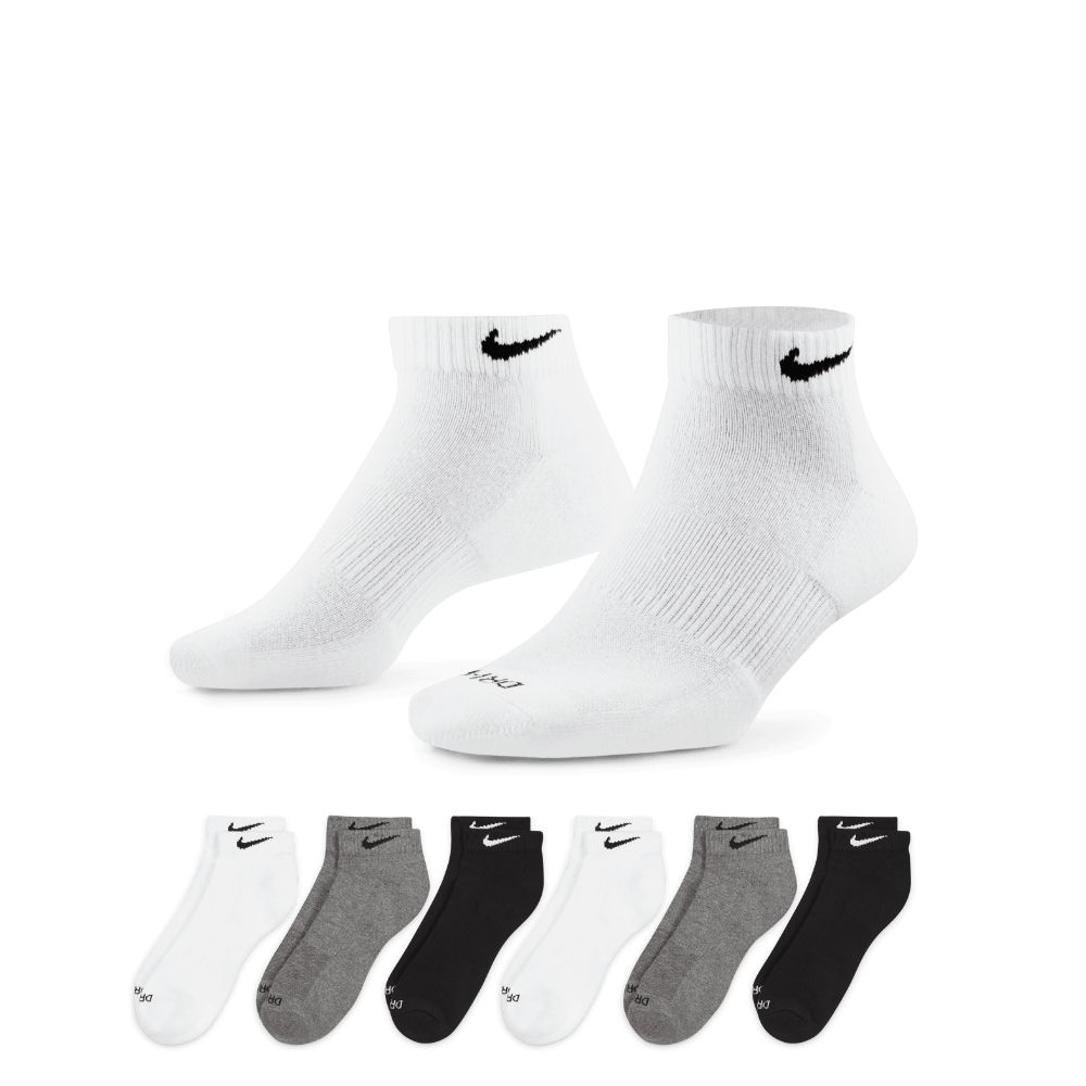 Nike U Nk Everyday Plus Cush Low 6P Medias multicolor de hombre para entrenamiento