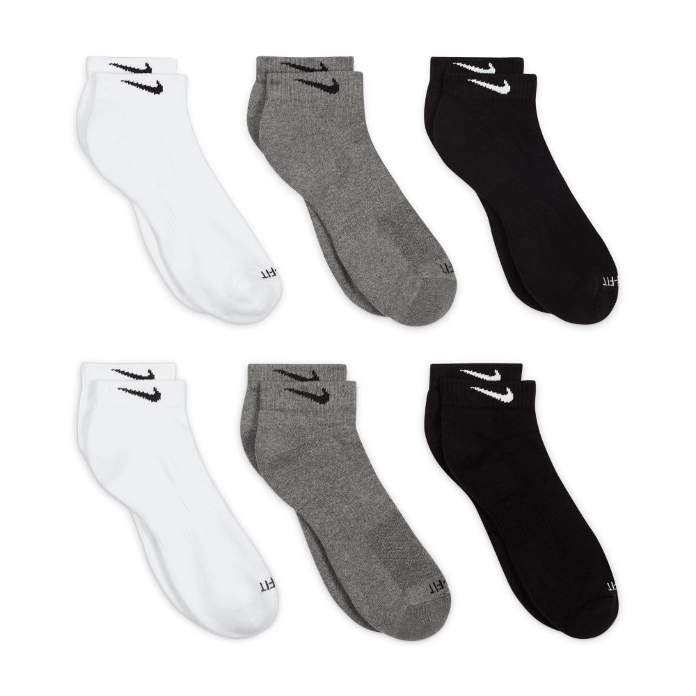 Nike U Nk Everyday Plus Cush Low 6P Medias multicolor de hombre para entrenamiento