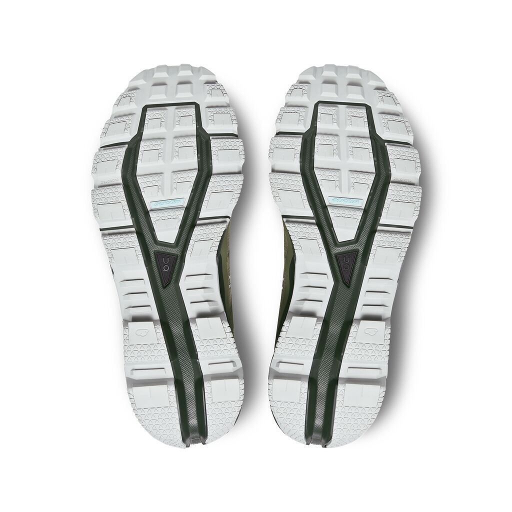 On Cloudventure Tenis verde de mujer para outdoor