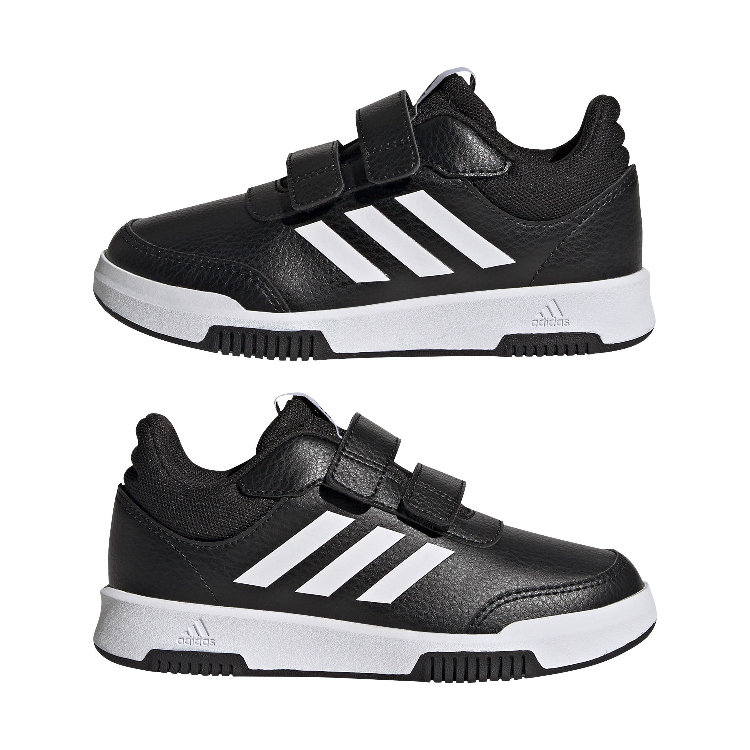 Adidas Tenis Tensaur Tira Ajustable De Cierre P negro de niño lifestyle