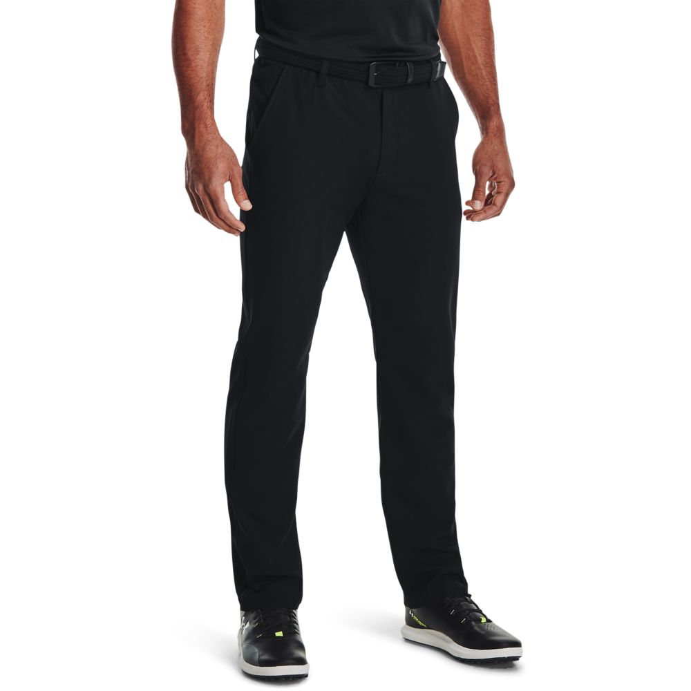 UA Drive Pant Pantalón negro de hombre para golf